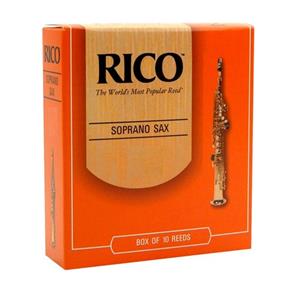 Palheta para Saxofone Soprano Bb - Si Bemol Rico #1 1/2 #2100-140-13-AD