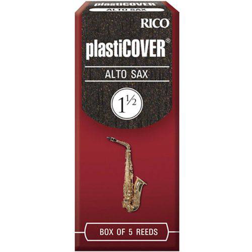 Palheta Plasticover Alto Sax 1.5 Rico Rrp05asx150 C/ 5 Unidades