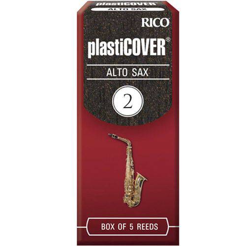 Palheta Plasticover Alto Sax 2 Rico Rrp05asx200 C/ 5 Unidades
