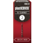 Palheta Plasticover Clarinete Bb 2 Rico Rrp05bcl200 C/ 5 Unidades