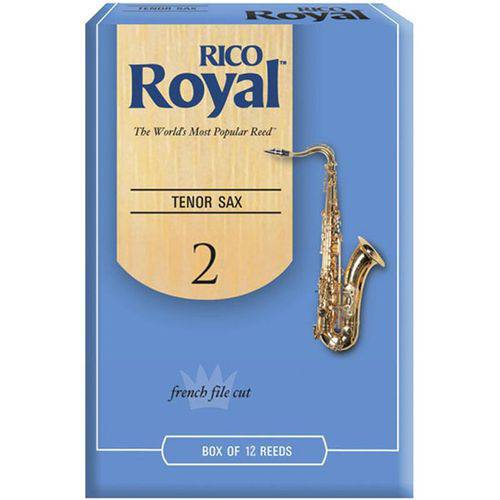 Palheta Rico Royal para Sax Tenor Rkb 1220