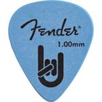 Palheta Rock On 1mm Azul Pacote 72 Un Fender