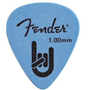 Palheta Rock-On Touring PICK 1.00 Grossa Azul Fender