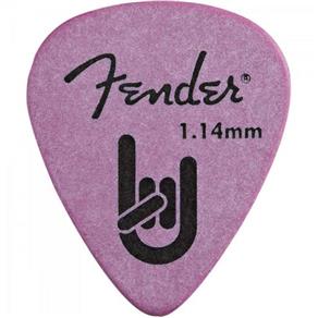 Palheta Rock-On Touring Pick 1.14 Extra Grossa Lilas Fender (717669143251)