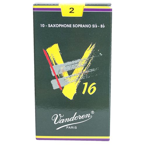 Palheta Sax Soprano Vandoren 2 V16 - Unitario
