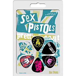 Palheta Sex Pistols 6 Unidades 6SEPRCS01 - Hot Picks