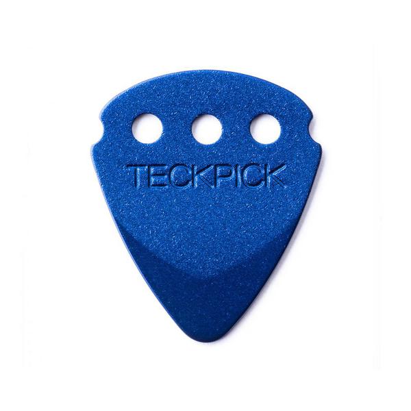 Palheta Teckpick Aluminio Azul Pacote com 12 Dunlop
