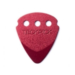 Palheta Teckpick Aluminio Vermelha Pct C/12 467R.Red Dunlop