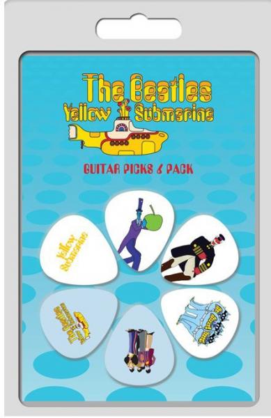 Palheta The Beatles Yellow Submarine - Pacote 6 Unidades - Perri's Leathers Ltda
