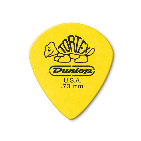 Palheta Tortex 0,73mm Amarela Pacote com 12 Dunlop