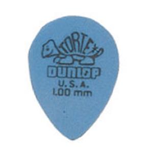 Palheta Tortex Small Teardrop 1mm Azul com 36 Dunlop