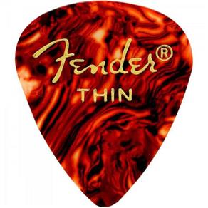 Palheta Tradicional 351 Fina Shell Fender (717669494797)