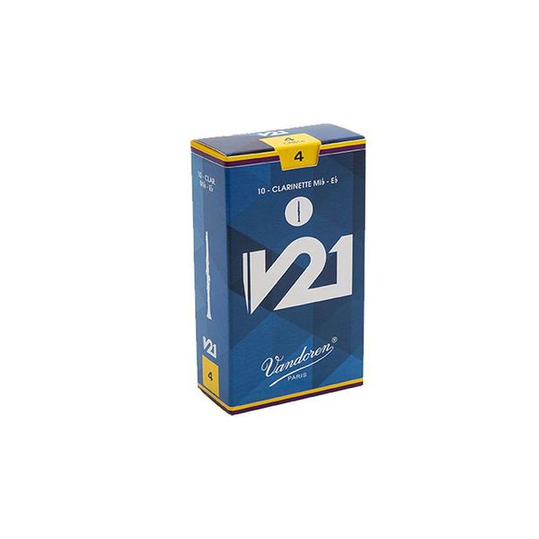 Palheta V21 4 para Clarinete Eb Caixa com 10 Vandoren