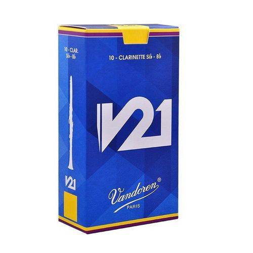 Palheta Vandoren V21 Nº 2,5 para Clarinete Sib