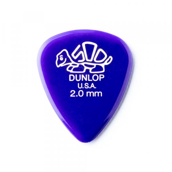 Palhetas Dunlop Delrin 500 2 Mm Kit com 6
