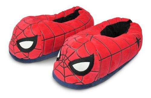 Pantufa 3D Marvel Homem Aranha Spider-Man - Zona Criativa