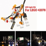Para Lego 42078 Kit de Cordas de Luz LED Série Técnica Mack Anthem Truck Decor Party