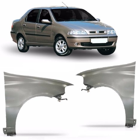 Paralama Fiat Palio 2001 Á 2004