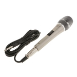 PC-M10 Microfone Condensador Profissional Microfone Vocal Para Estúdio-Cinza E Prata