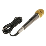 PC-M10 Microfone De Condensador Profissional Microfone Vocal De Estúdio - Preto E Dourado