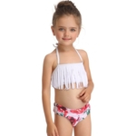 2PCS pai-filho Tassel Swimsuit Set Holiday Beach Outfits