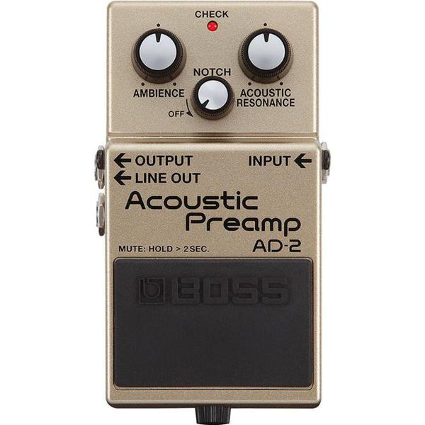 Pedal Acoustic Preamp AD-2 - Boss