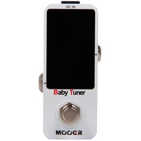 Pedal Afinador Baby Tuner Fonte AC 9V DC MTU1 Mooer