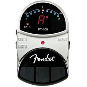 Pedal Afinador com Display Digital e Leds Fender Pt-100