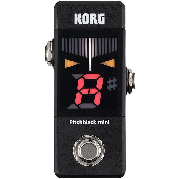 Pedal Afinador Korg P/ Guitarra/Baixo Pitchblack Pb-mini