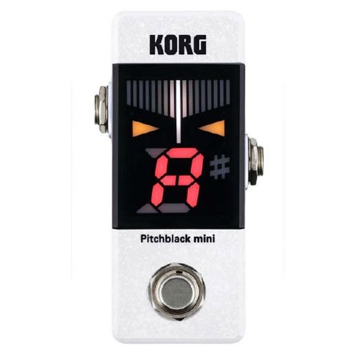 Pedal Afinador para Guitarra/Baixo Pitchblack Pb-Mini-Wh - Korg
