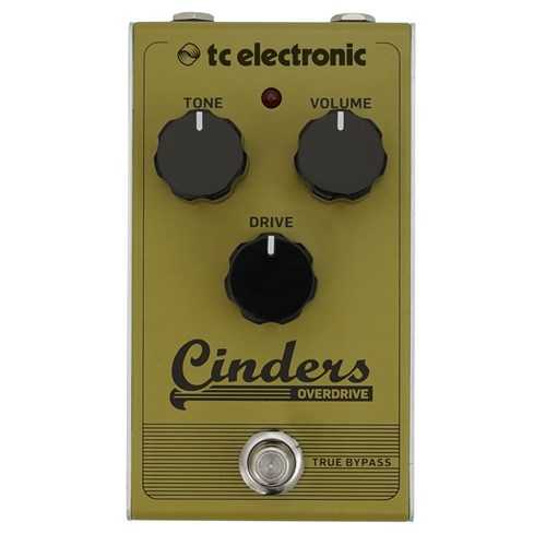 Pedal Analógico Overdrive Cinders - Tc Electronic