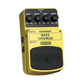 Pedal Behringer BCH100 Bass Chorus - Amarelo