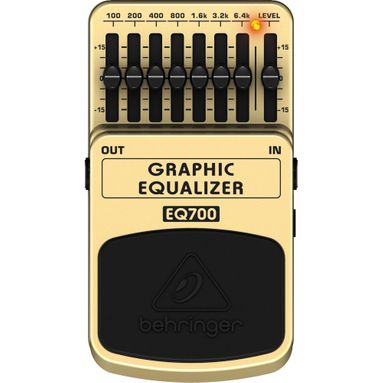 Pedal Behringer EQ700 Graphic Equalizer - Equalizador Gráfico para Guitarra