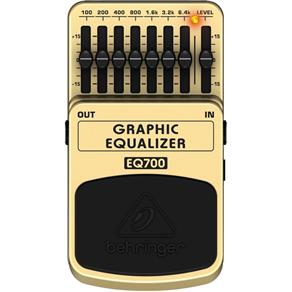 Pedal Behringer EQ700 Graphic Equalizer - Equalizador Gráfico para Guitarra