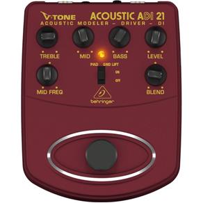 Pedal Behringer para Violão ADI21 V-Tone Acoustic