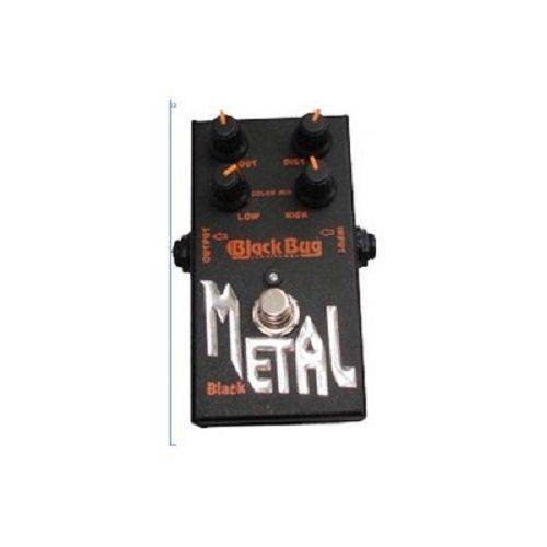 Pedal Black Metal Tbm Distorcion Heavy Metal Black Bug