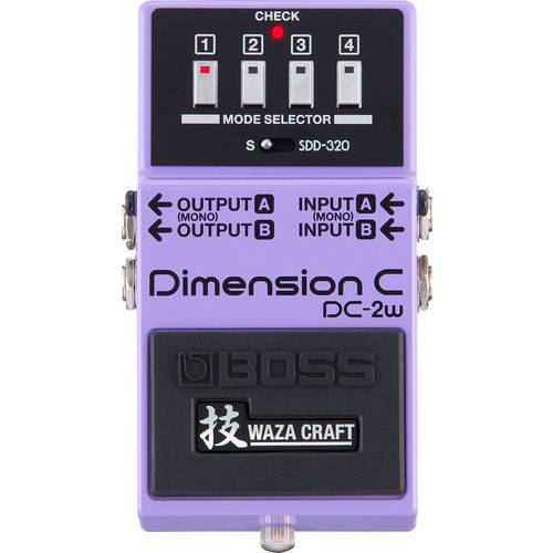 Pedal Boss DC-2W Dimension C | Waza Craft | para Guitarra