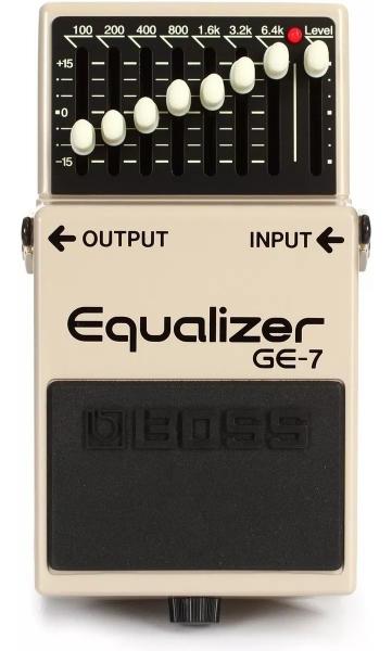 Pedal Boss Equalizador Grafico Ge7 para Guitarra Ge-7