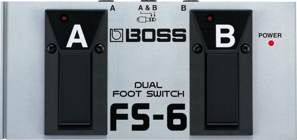 Pedal Boss FS-6DUAL Footswitch 2 em 1