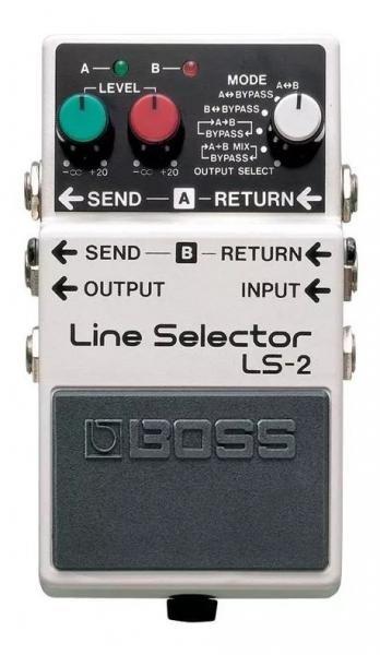 Pedal Boss Guitarra Ls-2 Line Selector A/b Box Loop Ls2