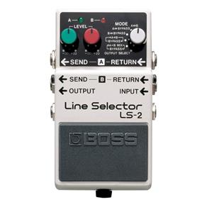 Pedal Boss Ls-2 Line Selector Branco para Guitarra