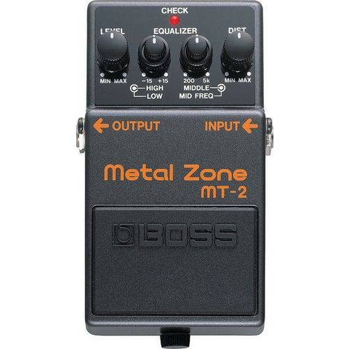Pedal Boss MT-2 | Metal Zone | Distorção | para Guitarra