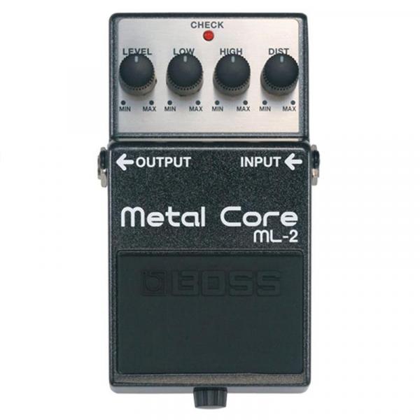 Pedal Boss para Guitarra Metal Core ML-2