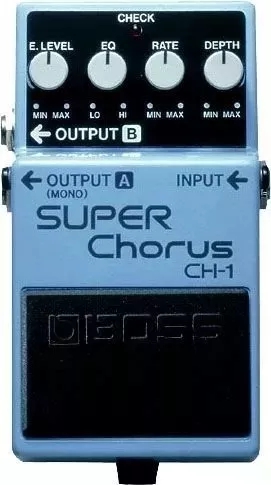 Pedal Boss Super Chorus Ch-1 para Guitarra