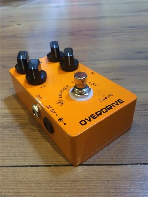 Pedal Caline Orange Burst Overdrive - Cp18 - Usado