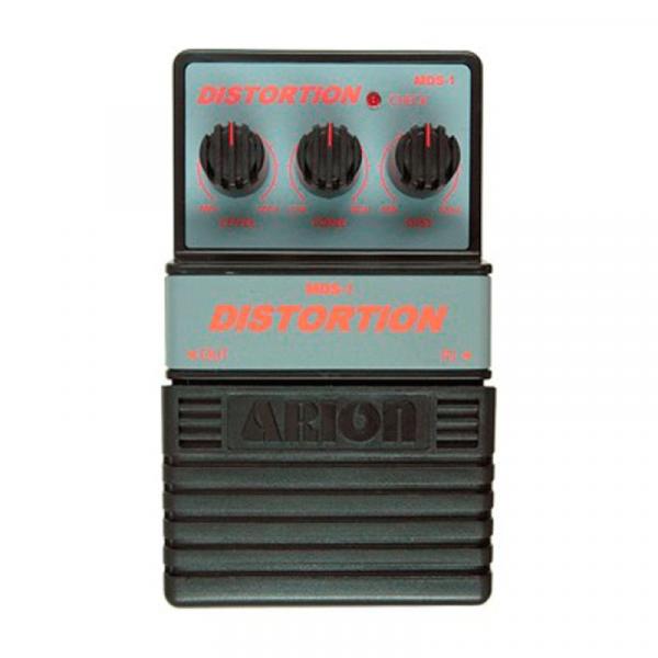 Pedal de Distorção para Guitarra Arion MDS 1 Preto