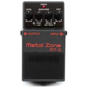 Pedal de Distorção para Guitarra Boss MT-2 Metal Zone