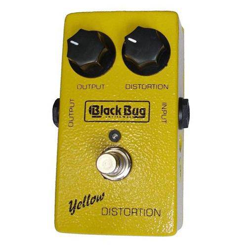 Pedal de Distorção para Guitarra Yellow Distortion Tyd-2 - Black Bug