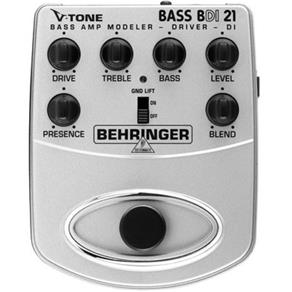 Pedal de Efeito Behringer BDI21 V-Tone Bass Driver