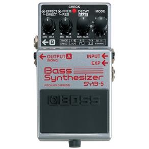 Pedal de Efeito Boss SYB5 Bass Synthesizer (Sintetizador) para Contra Baixo